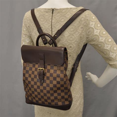 louis vuitton ebene backpack.